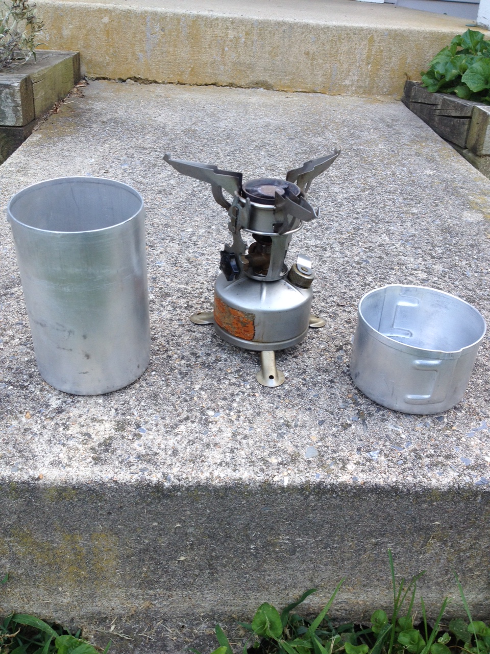 1944 dated stove with three feet and the small, unpainted, tank or font as the Coleman guys like to say 1944 dated stove with three feet and the small, unpainted, tank or font as the Coleman guys like to say
