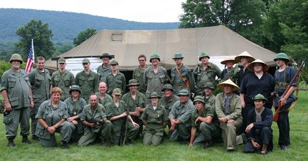 GROUP SHOT OF ATTENDDESS, SOME ARE NOT 1st DIVISON MEMBERS