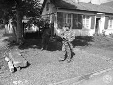 PVT. BOB TRAVIS AND PVT. JON SHOOP PVT. BOB TRAVIS AND PVT. JON SHOOP