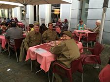 DINNER IN MONS ON SATURDAY NIGHT, BEFORE THE BIG SHOW DINNER IN MONS ON SATURDAY NIGHT, BEFORE THE BIG SHOW