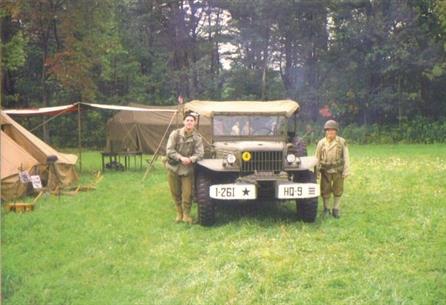 ODESSA NY TACTICAL RE-ENACTMENT SEPTEMBER 1997, AULENBACH AND KERN WITH CHARLIE'S WC DODGE AND OUR CAMP ODESSA NY TACTICAL RE-ENACTMENT SEPTEMBER 1997, AULENBACH AND KERN WITH CHARLIE'S WC DODGE AND OUR CAMP